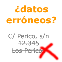 Modificaci�n de datos de empresas de Zaragoza